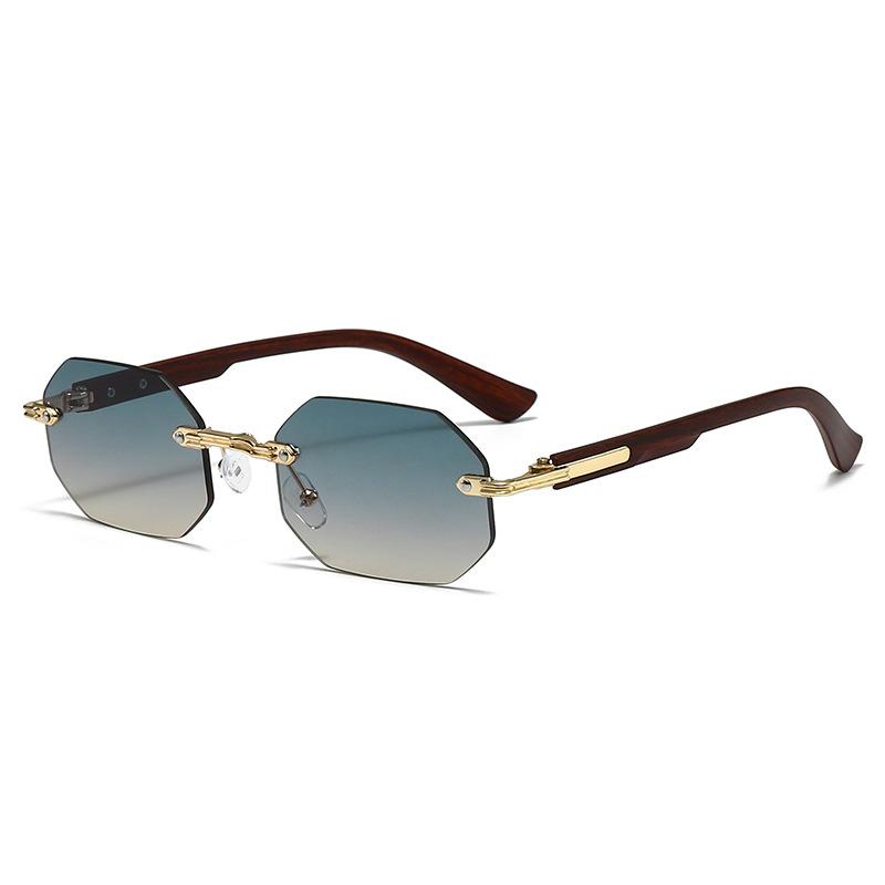 New Vintage Elliptical Sunglasses Women Men Polygon Sun Glasses Female Oval Eyewear Oculos De Sol for Male Female Eyeglasses