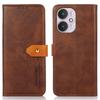 KHAZNEH For Xiaomi Redmi 13C 4G/13C 5G/Poco C65 4G/Poco M6 5G/13R 5G Case PU Leather Fully Wrapped Phone Cover
