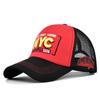 Summer High Quality Mesh Baseball Cap For Unisex Letter Embroidery Adjustable Fashion Hip Hop Snapback Running Outdoor Sport Hat