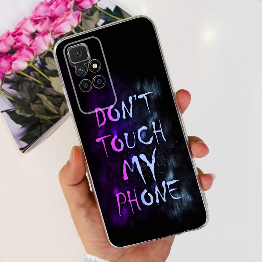 For Xiaomi Redmi 10 Case Redmi 10 Prime Cover Popular Flower Soft Transparent Silicone Phone Cases For Xiomi Redmi 10 2022 Funda