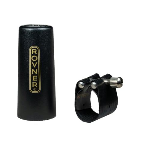 Rovner Dark Metal Ligature for Soprano Saxophone, 1MS