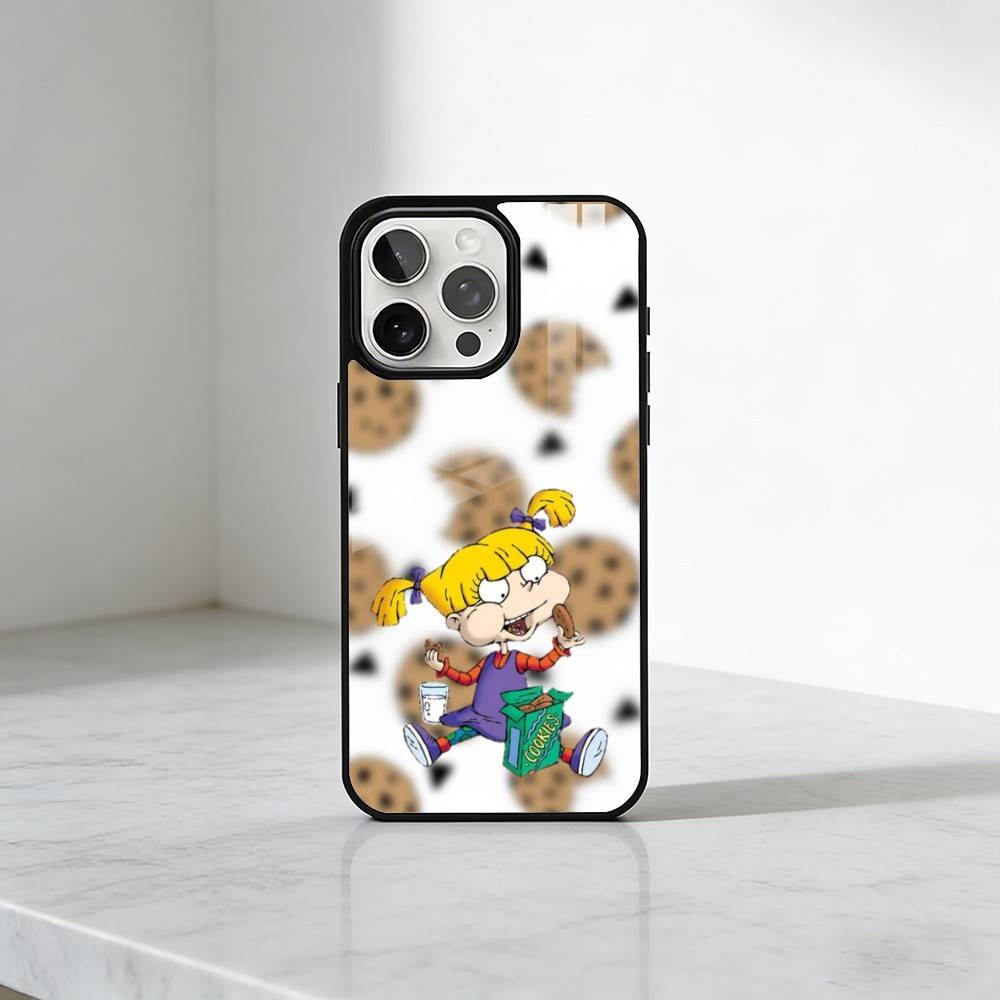 

Rugrat Chuckie Angelica Phone Case For iPhone17,16,15,14,13 Plus,Pro Max Magnetic For Magsafe Wireless Charging iPhone13