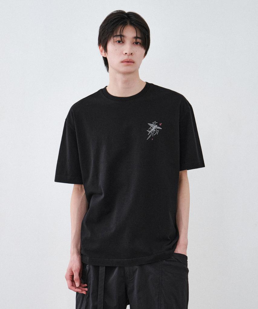HELEMENT Stella Pigment Short Sleeve T-Shirt (Black)