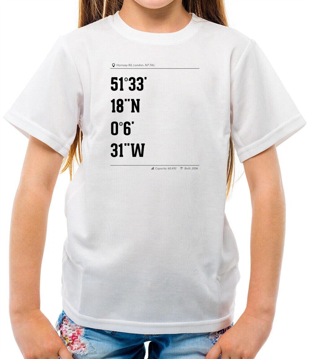 

Stadium Coordinates Gunners - Kids T-Shirt - Football Team Fan Merch 120