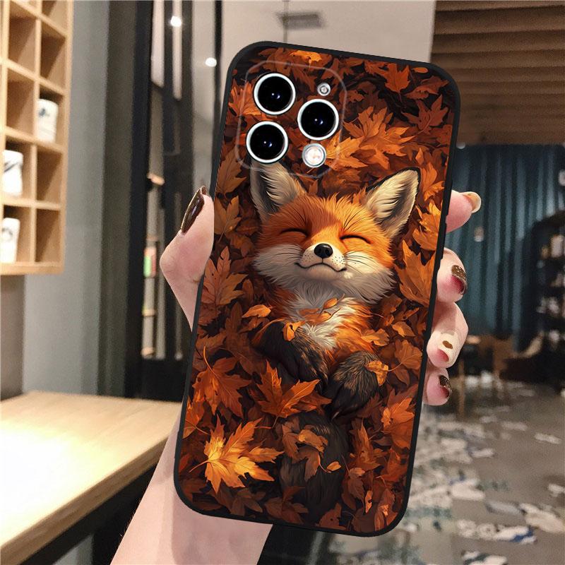 Handyhülle Carcasa Funda Für iPhone 17 Pro Max 17 Air 16 15 14 13 Pro Max 15 16 Pro 15Plus Niedlicher Fuchs