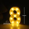 LED Happy Birthday String Lights for Party & Photo Decoration