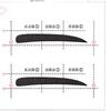 1 Set Eyebrow Stencil Sticker Disposable Brow Shaper Drawing Guide Tools DIY Women Beginner Eyebrow Shaping Template