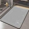 Quick-Dry Non-Slip Minimalist Floor Mat - Water-Absorbent & Easy-Clean for Bathroom & Entrance