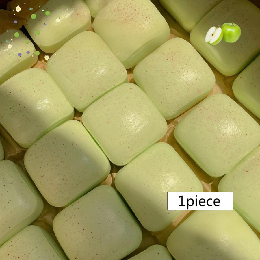 Enfants Enfants 1 Pièce Jouet à Presser Carré Pain Simulé Squishy, Soulagement du Stress Montée Lente Petit Toast Jouet Sensoriel Fidget Pour Adultes