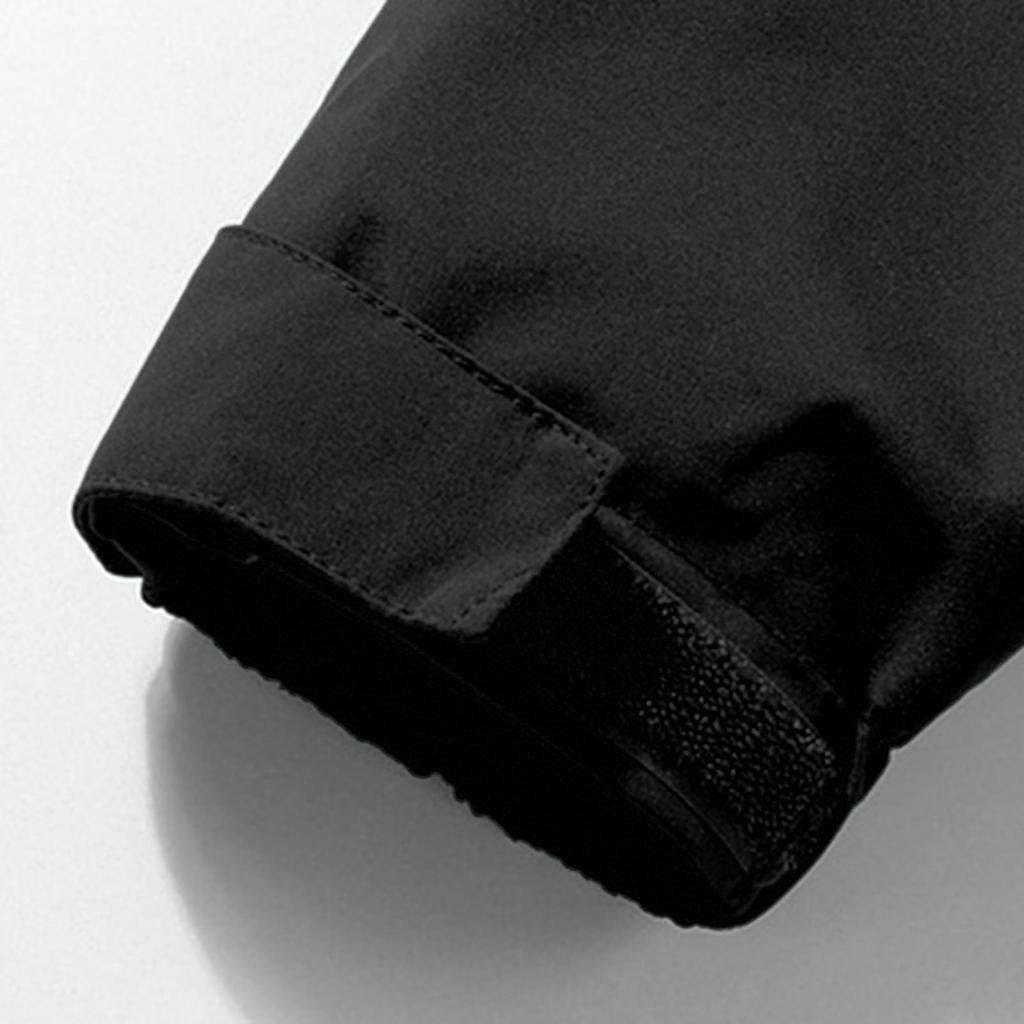 Traje de Exterior con Capucha de Manga Larga para Mujer de Color Sólido Chaqueta Fina Cortavientos e Impermeable Ehplore