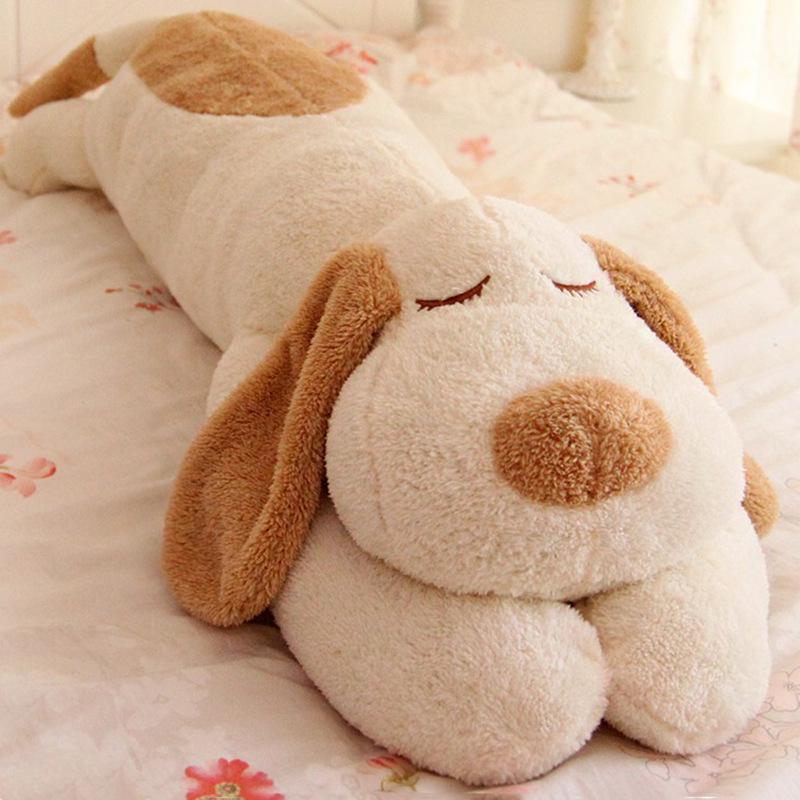 Super Soft Washable Plush Dog Pillow - Cute Sleeping Doll for Men and Women