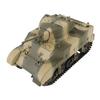 1:16 RC Tank 360 Degree Rotation Turret High Speed Remote Control Tank Model Toy with Sound and Light 2 Batteries for DIY