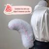 DIY liščí ocas jako rekvizita pro cosplay: Škádátko pro kočky, Dekorace na pas, Styling srsti