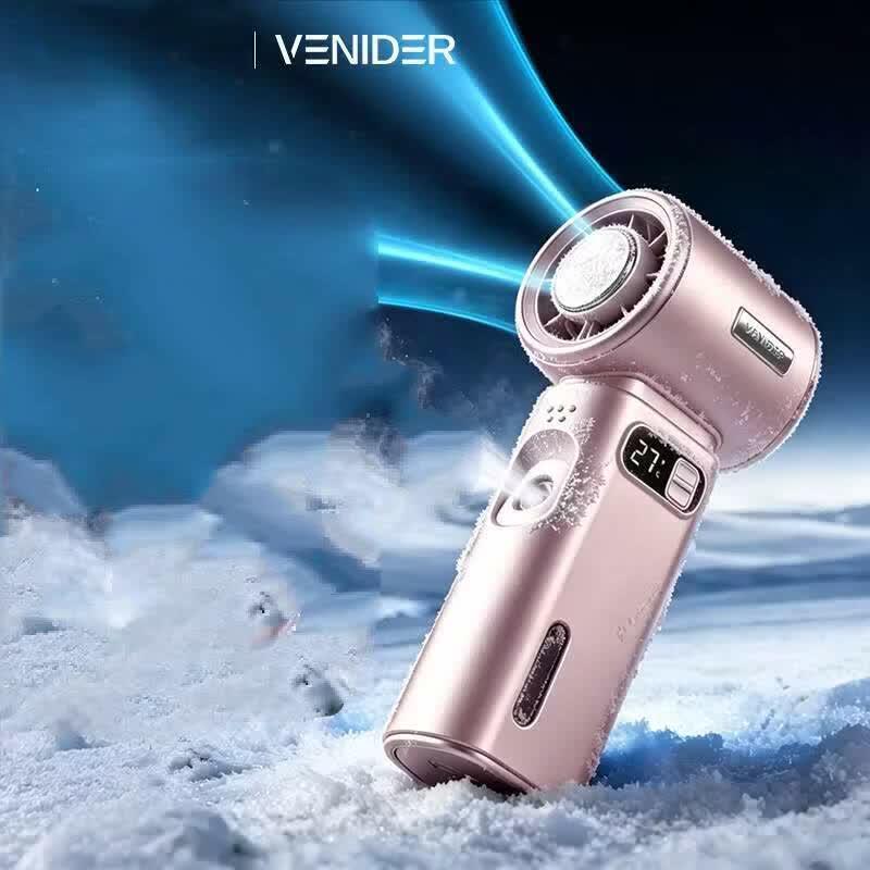 VENIDER High-Speed Handheld Cooling USB Mini Fan