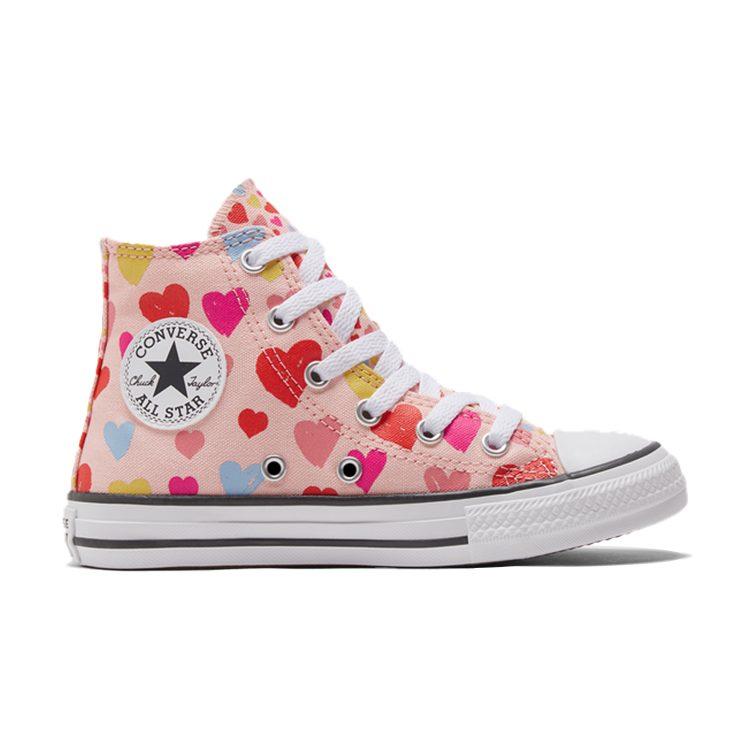 Converse Chuck Taylor All Star High GS 'Hearts' 671608C