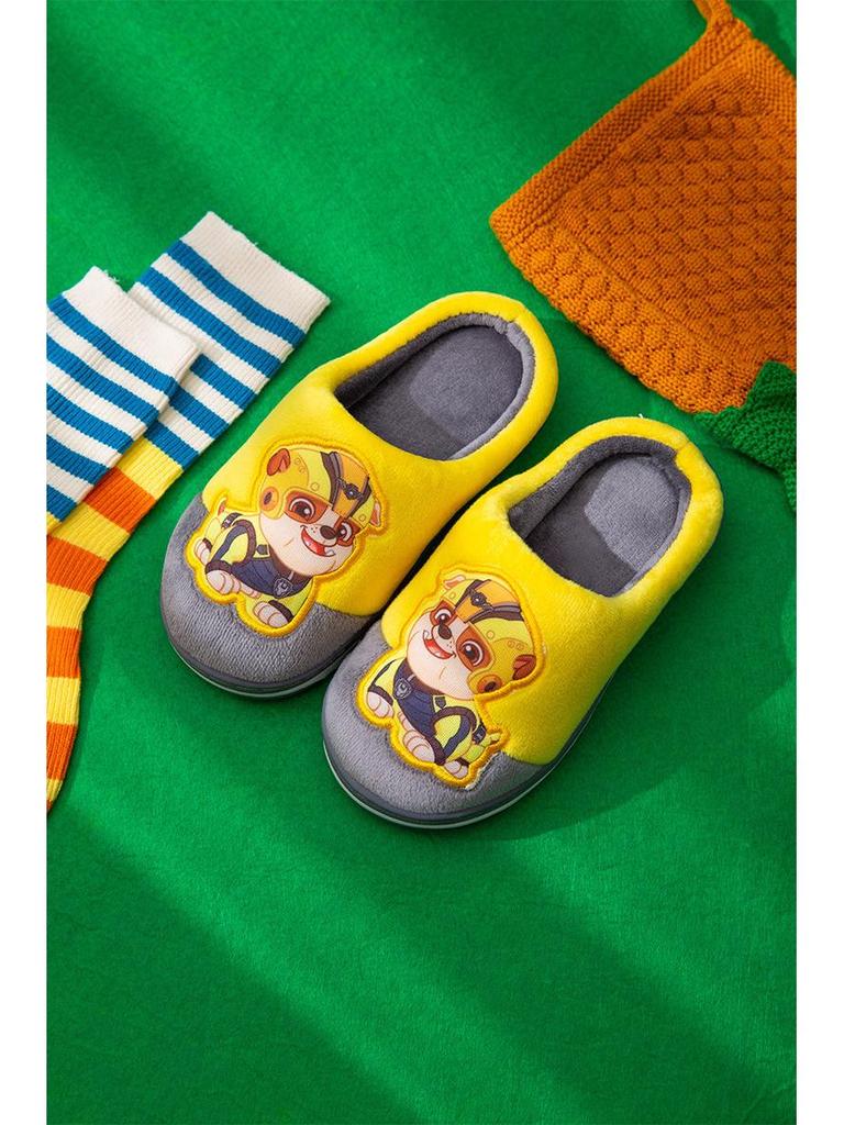 Paw Patrol Kids' Slippers, Autumn/Winter, Non-Slip Cotton, Cartoon Design, Warm and Cute, for Boys & Girls Aged 10+