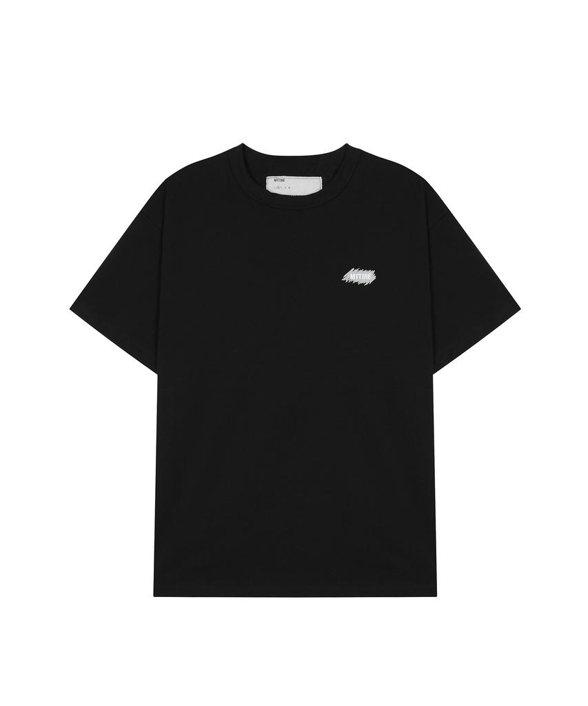 Matile Stichi Logo T-Shirt / Black