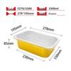 Shixun Gold Disposable Aluminum Foil Food Container with PP Lid