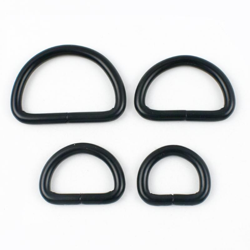5/10Pcs Meetee 20/25/32/38mm Metal Buckles for Bag Strap D Ring Clasp Dog Collar Decor Connect Hooks DIY Hardware Accessories