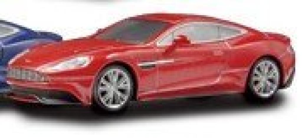 Kyosho Aston Martin Mini Car Collection 100th Anniversary Circle K Thanks Vanquish Red separately 1/64