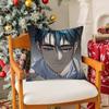 Handsome Boy AAlien Stage Comic Pillow Case Silky Short Plush With Invisible Zipper Dustproof Sofa Cushion Cover