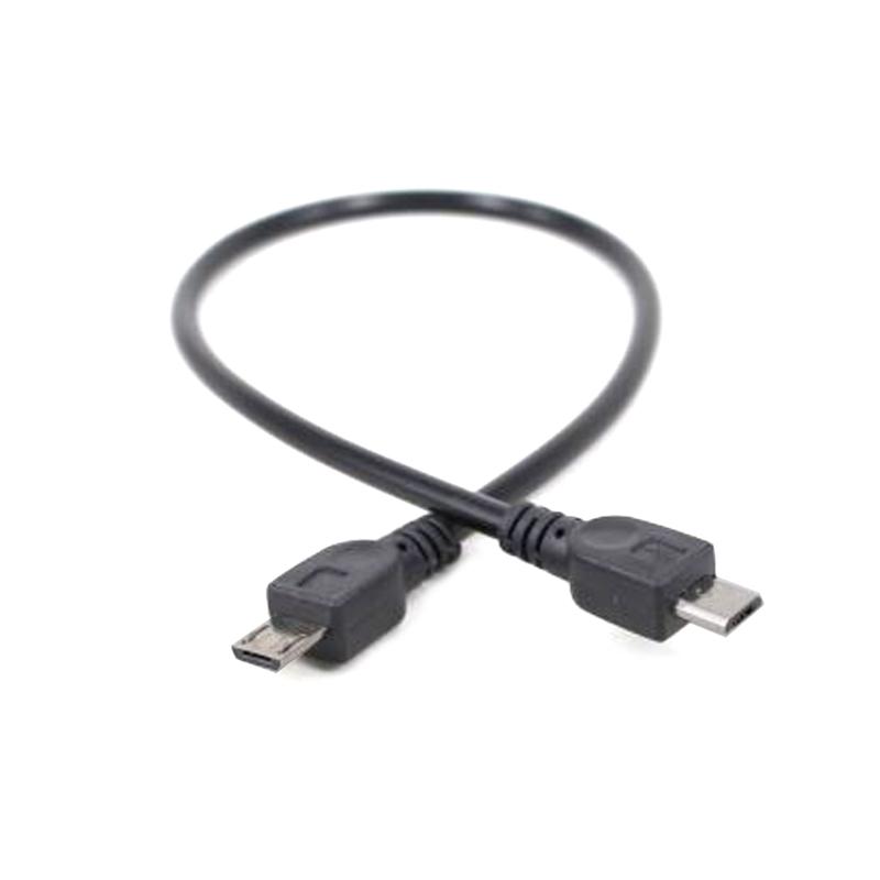 5 Pin Micro USB Male To Micro USB Male OTG Converter Adapter Data Cable Chargers Cord For Phone Tablets Keyboards