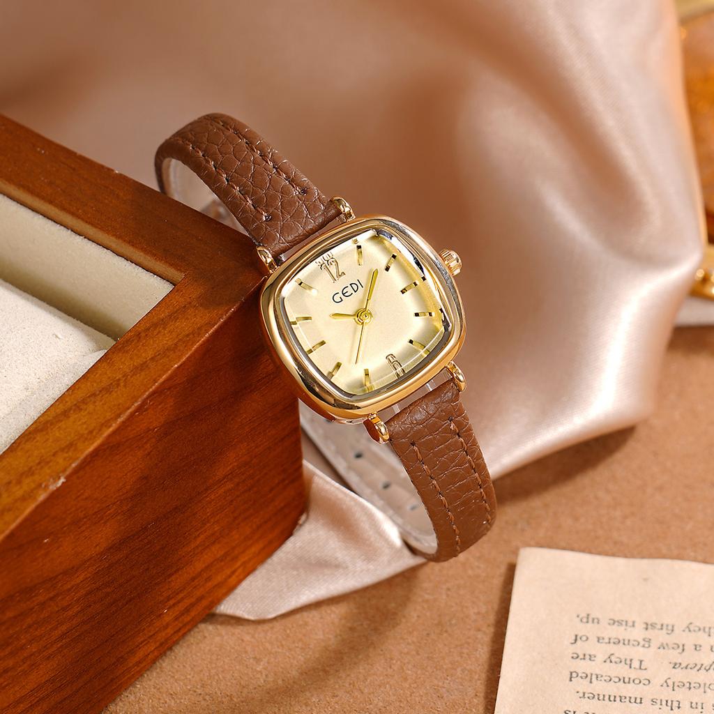 Ladies Watch Simple Ankola Red Student Watch Small Exquisite High End waterproof Women's Fashion Quartz Clock Wristwatches gift