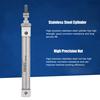 CDJ2B10, 45B Cylinder, Stainless Steel, Double Effect Pneumatic Cylinder with 10mm Diameter, 45mm Stroke,   Life, Quieter