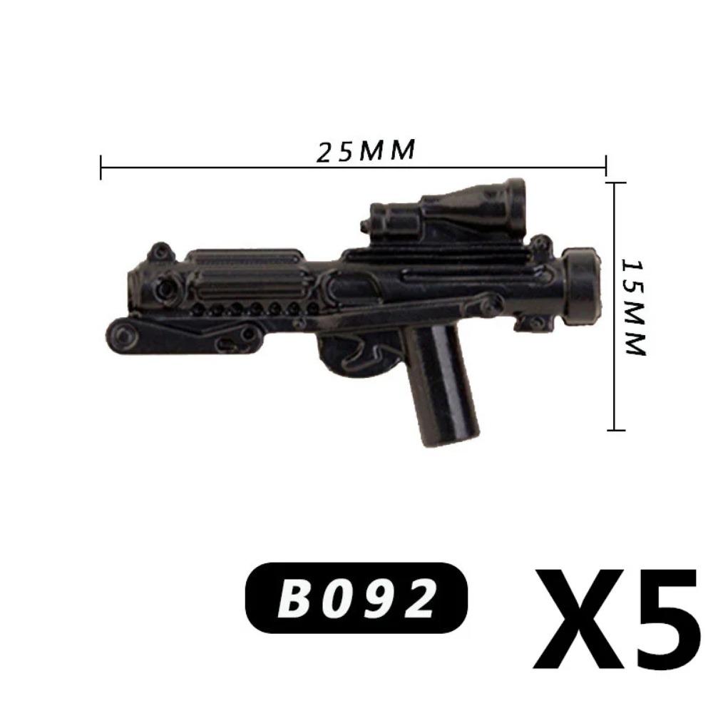 Military Building Blocks MOC Star Movie Characters Solider Figures War Mini Bricks Weapons Accessories Guns Cloak Axe Armor