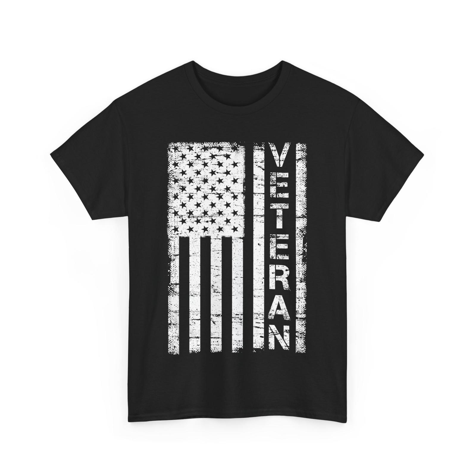 Veteran American Flag Shirt, Veteran s Day USA Flag Vintage T-Shirt Mens Womens Tees Top 2XL