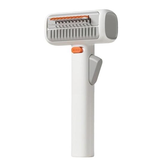 Pet Self-Detangling Grooming Comb 2-in-1 Gentle Undercoat Rake Deshedding Tool Pet Brush Removes Loose Fur Prevents 1pc