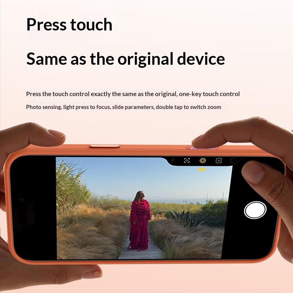 For iPhone 17 Pro Magnetic Phone Cover Skin Touch TPU + PC Shockproof Back Case Compatible with MagSafe