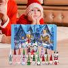 Christmas Gnome Decoration Advent Christmas Countdown Gnome Dolls Calendar Cute Doll Figures Ornament Pendants Dwarfs Table