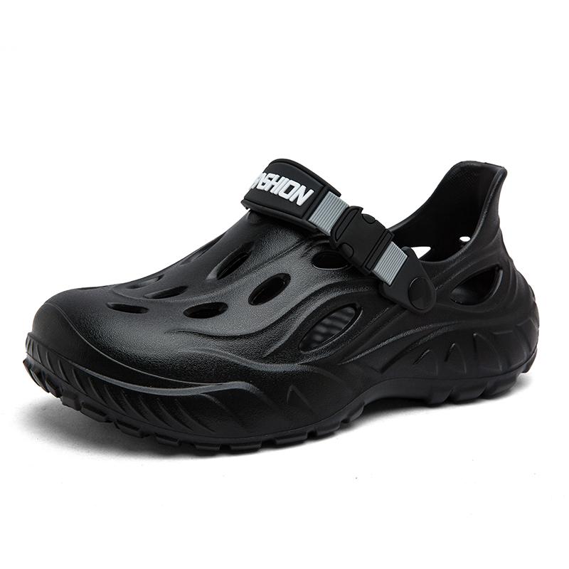 Beach Slides Breathable Clogs Men Casual Garden Shoes Non-Slip Hiking Men Outdoor Sandals Men S Outdoor Sandals Sport Slippers 42