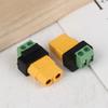 1Pc XT60 Male Female To 2Pin Terminal Adapter Solderless Charging Connector For UAV Balance Charger Solar Panel Model Devices
