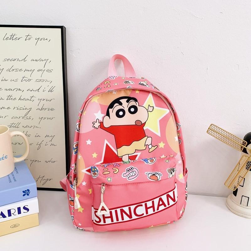 Shinnosuke Backpack Kindergarten With Curved Shoulder Straps Design For Toddler