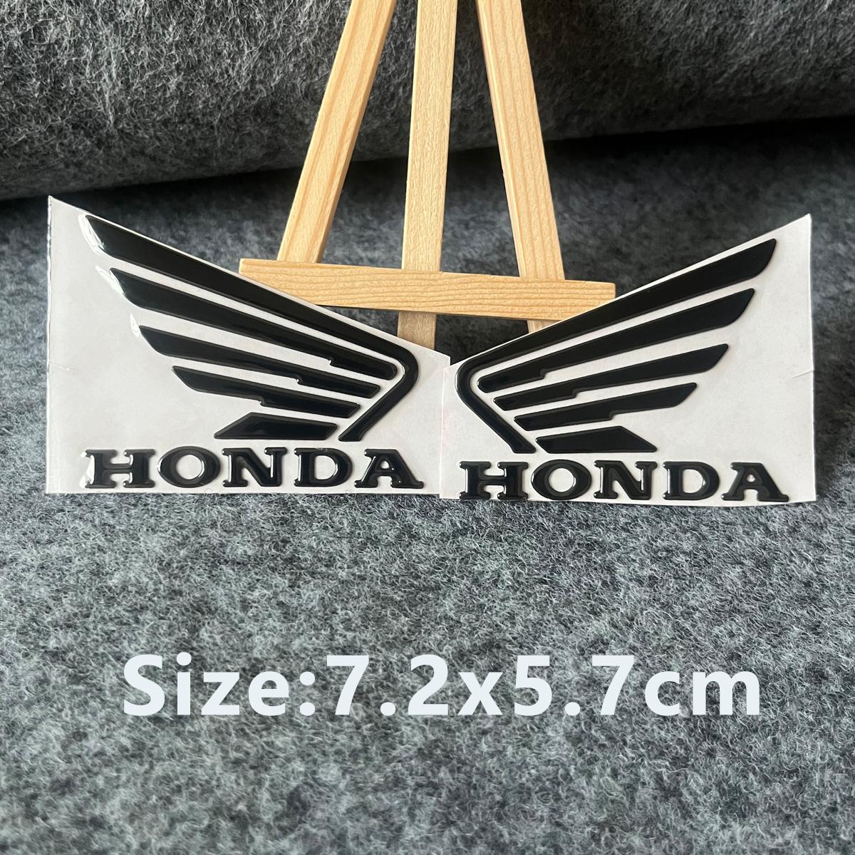 

For 3D Honda Wing Sticker Motorcycle Tank Logo Emblem Decal