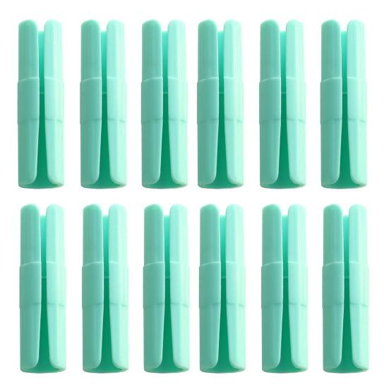 12Pcs Quilt Holder Strong Clamp Force Non-slip Grip Easy Access No-Trace Y-Type Buckle Needle-free Comforter Clip Home Supply