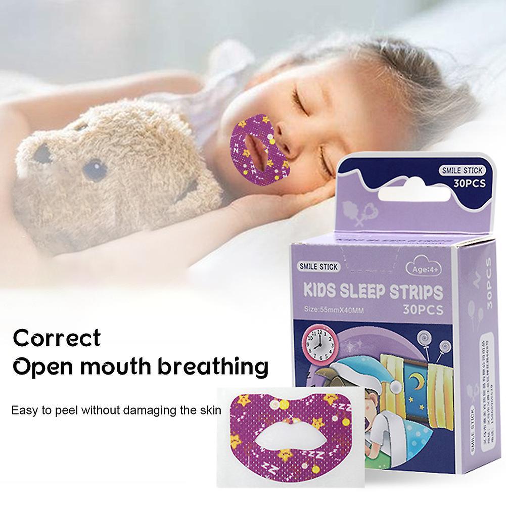 Kid's Anti-snoring Mouth Tape No Tailoring Prevent Snoring Mouth Tape for Boys/Girls