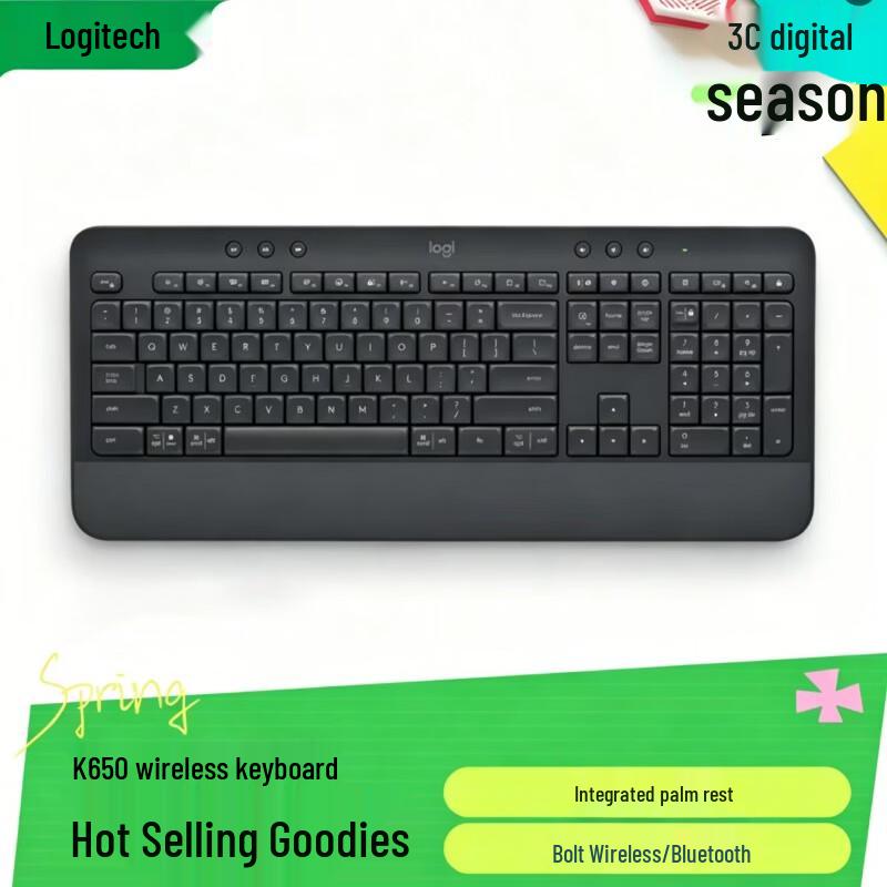 

Logitech K650 Wireless Bluetooth Keyboard