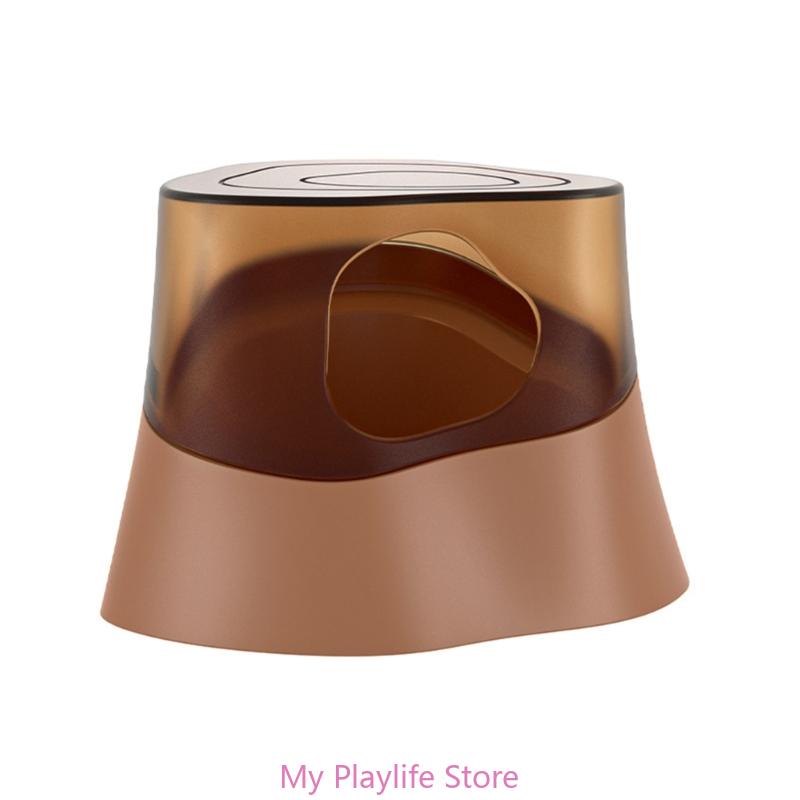 

Портативная ванная комната для хомяков, контейнер для песочной ванны для хомяков, ванна для маленьких домашних животных, сауна, туалет, умывальник, коробка для ванной с золотым медведем