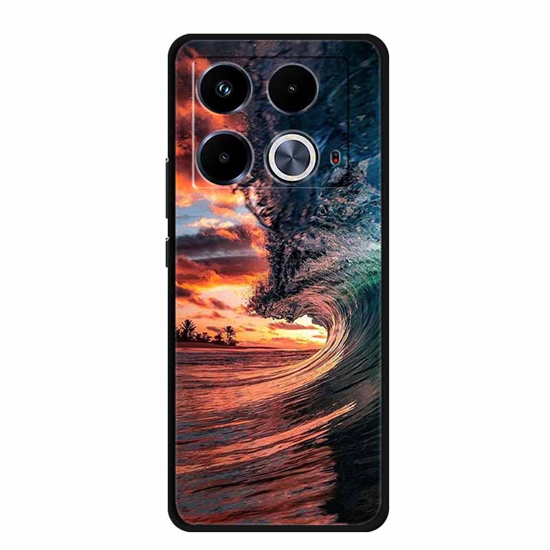 Für Infinix Note 40 Pro Hülle 4G 5G Mode Weiches Silikon TPU Rückseite Für Infinix Note 40 4G Handyhülle Coque Note40 Pro 5G
