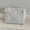 Modische Damen Cartoon Schleife Erdbeerprint Clutch Tasche Tragbar Stepp Handtasche Große Kapazität Party Reißverschluss Damen Taschen Beutel