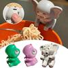 Mini Clip On Fan for Cup 3 Speeds Cute Monkey Portable Clip On Food Cooling Fan for Soup Coffee Tea Baked Goods Outdoor Picnic