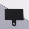 Anti-lost Phone Tether Patch Stainless Steel Safety Cellphone Strap Gasket PVC Ultra-thin Phone Lanyard Straps Patch
