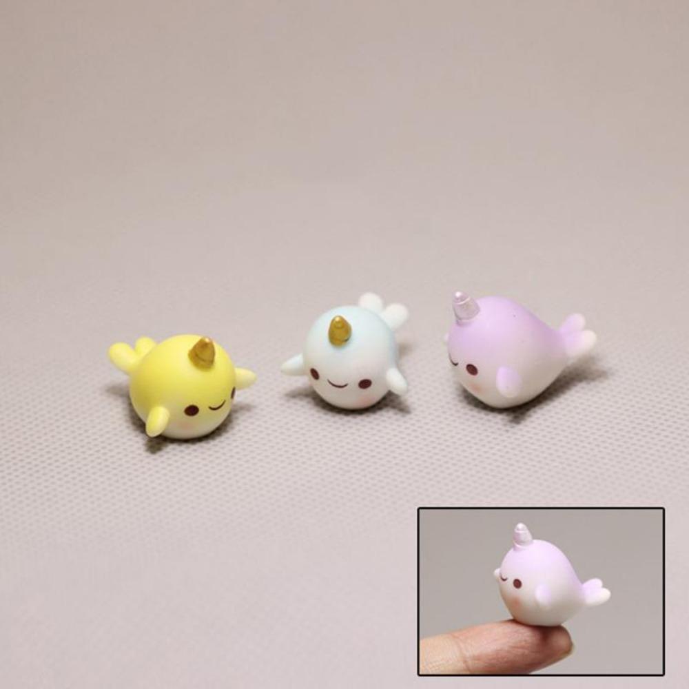 Мини-животные 3 фигурки Маленькая утка Птица Фея Сад Миниатюрный ландшафт Террариум — фото 26