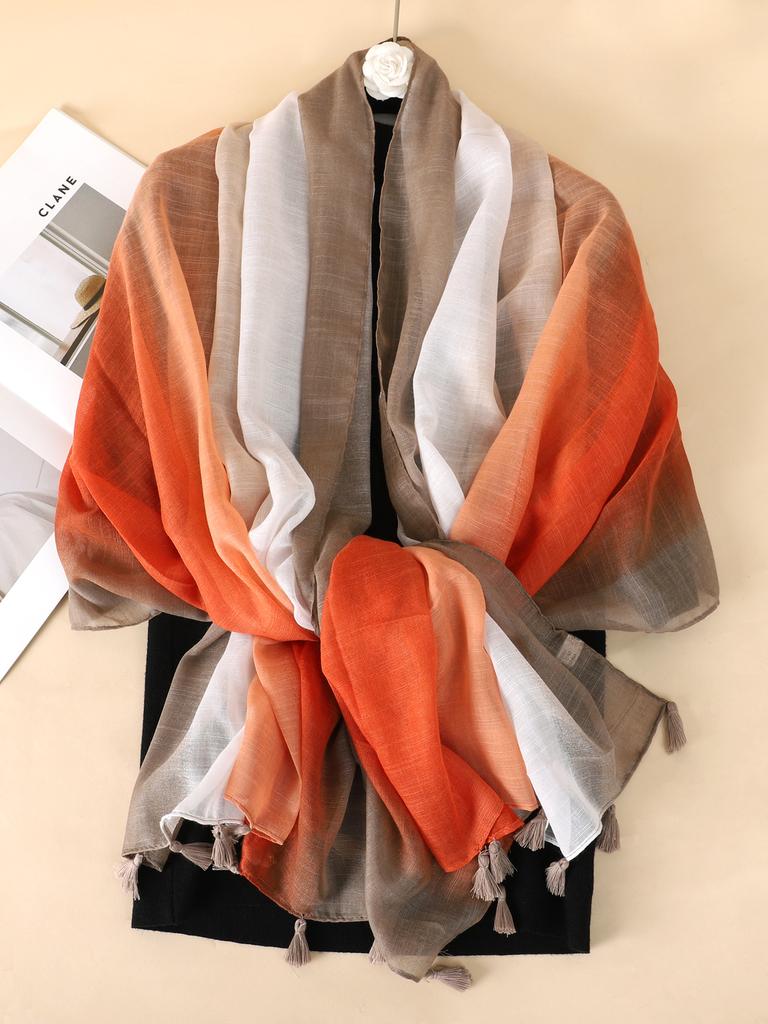 Nytt tynt bomullsskjerf for kvinner med blomstertrykk Hijab myke sjal og omslag Bohemia Kvinnelige Foulard pashmina Bandana hodeskjerf