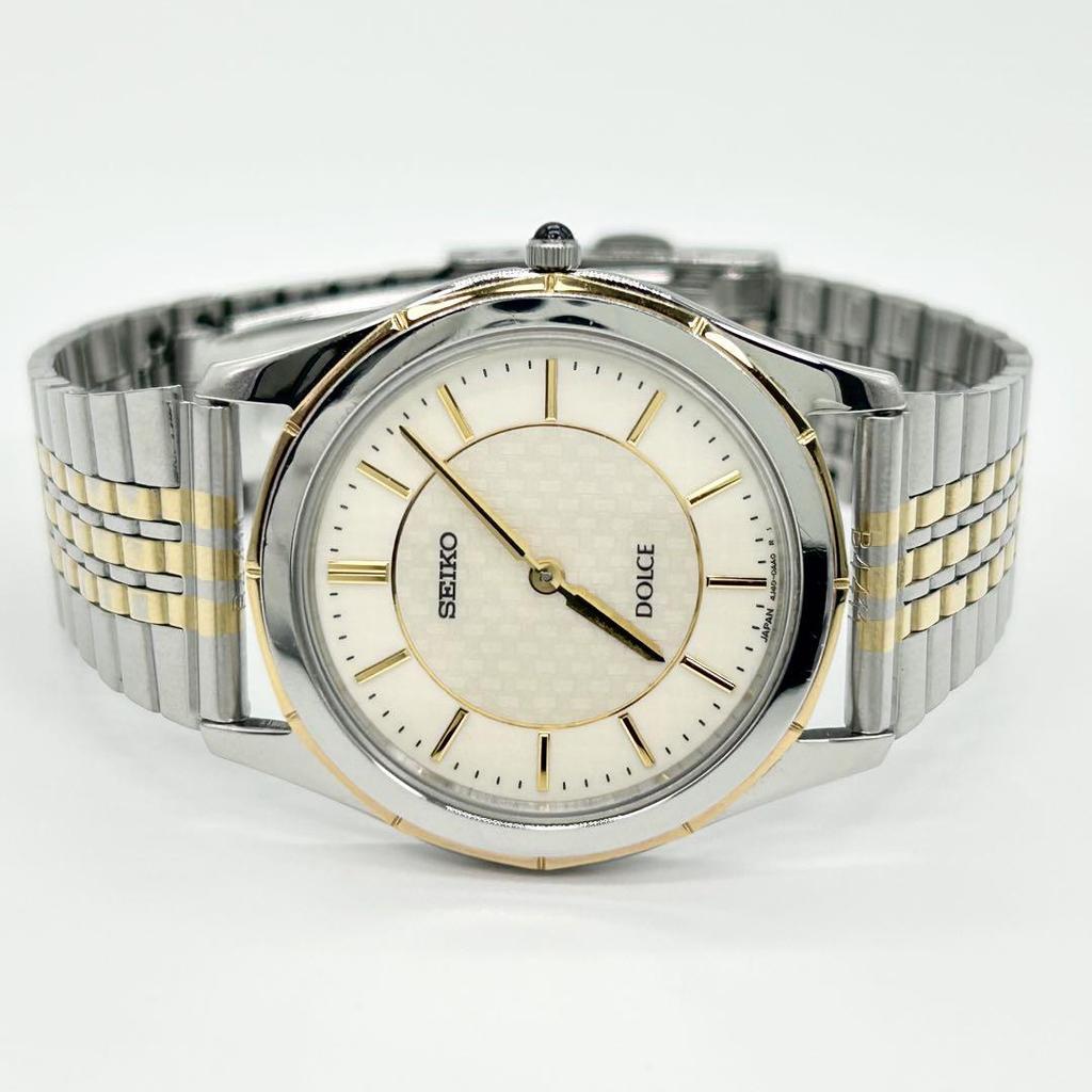 [USED] SEIKO DOLCE 4J40-0AB0 Quartz Wristwatch