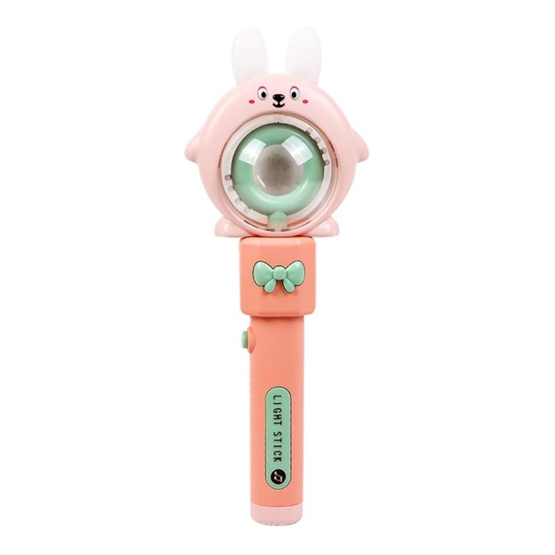 

Plastic Sensory Music Stick Toy Cartoon Glowing Wand Toy With Soothing Music Toddler Fine Motor Skill Development Toy