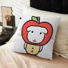 Cute Cartoon Line Dog Personalized picture text home decorative pillows Household Gifts 45x45cm